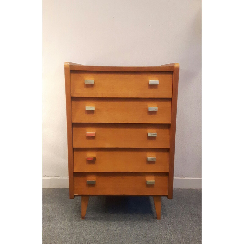Vintage french chest of drawers - 1950s