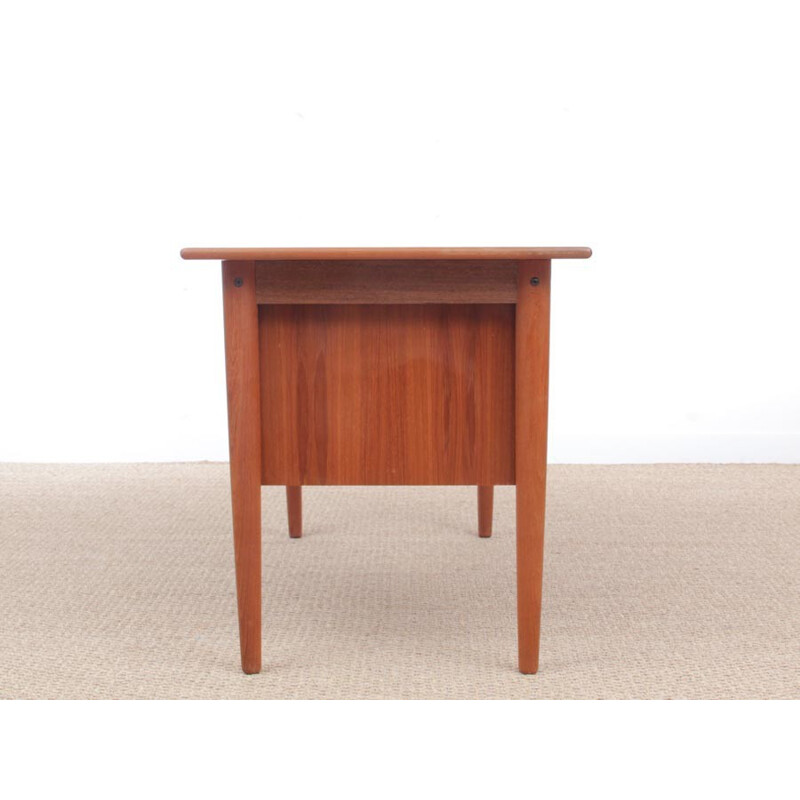 Vintage scandinavian desk in teak - 1960s