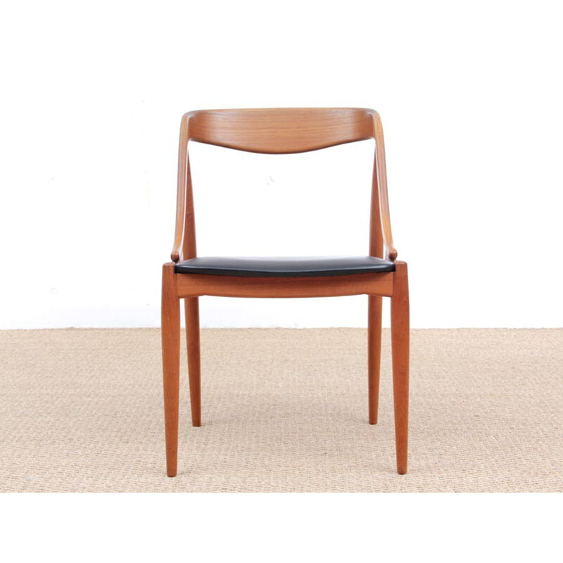 Suite de 6 chaises scandinaves de Johannes Andersen pour Uldum Møbelfabrik - 1960