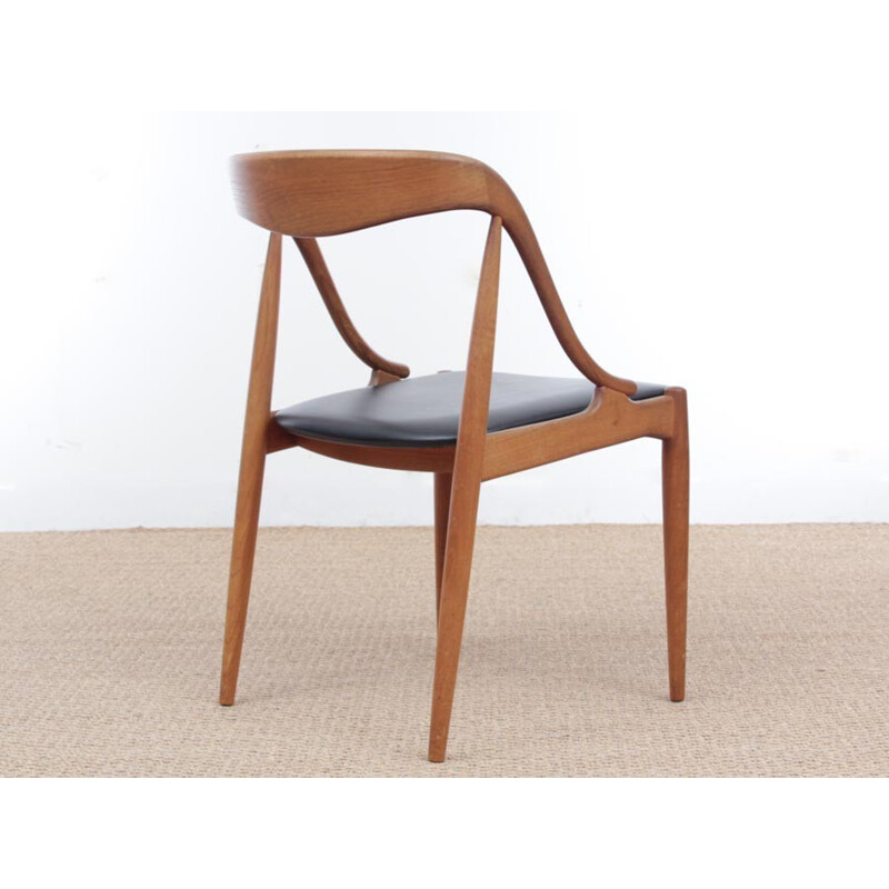 Suite de 6 chaises scandinaves de Johannes Andersen pour Uldum Møbelfabrik - 1960