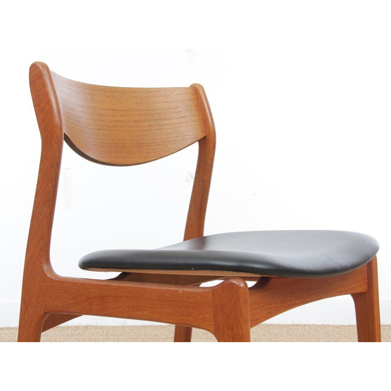 Scandinavian desk chair by P. E. Jorgensen for Farsø Stolefabrik - 1960s