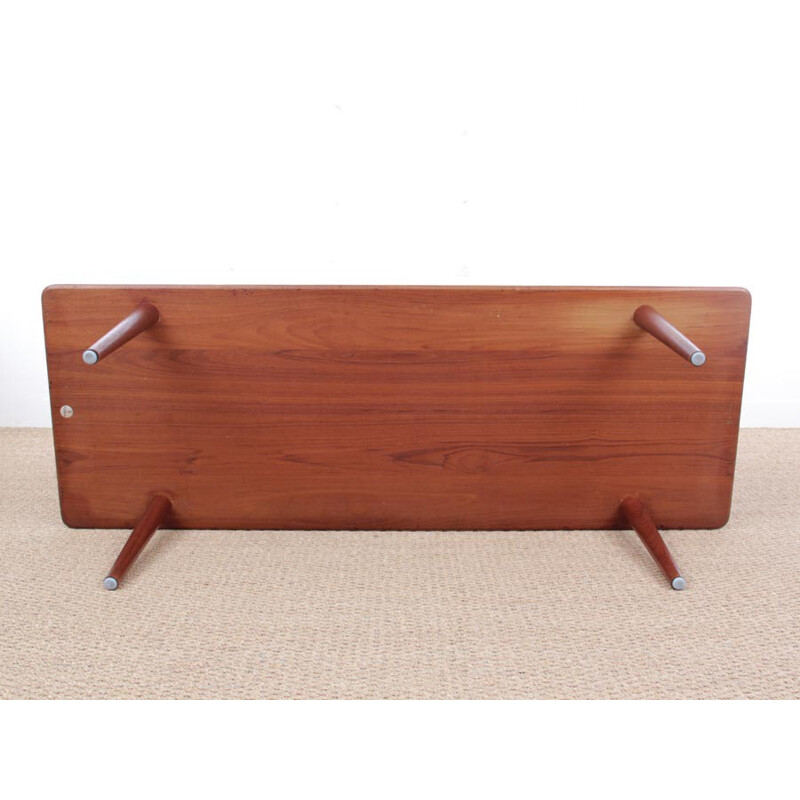 Vintage model 516 coffee table in solid teak  - 1950s