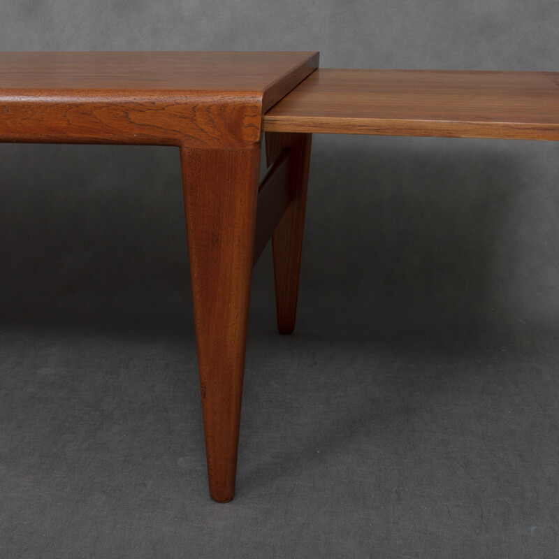 Table basse en teck par Kai Kristiansen - 1960