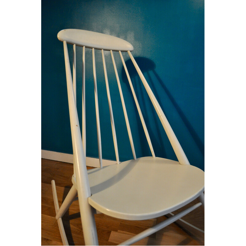 Vintage scandinavian rocking chair - 1950s