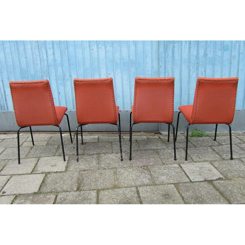 Set di 4 sedie di Pierre Guariche per Meurop - 1960