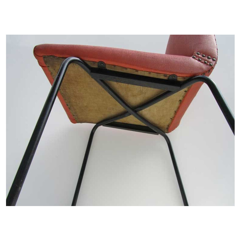 Conjunto de 4 cadeiras de Pierre Guariche para o Meurop - 1960