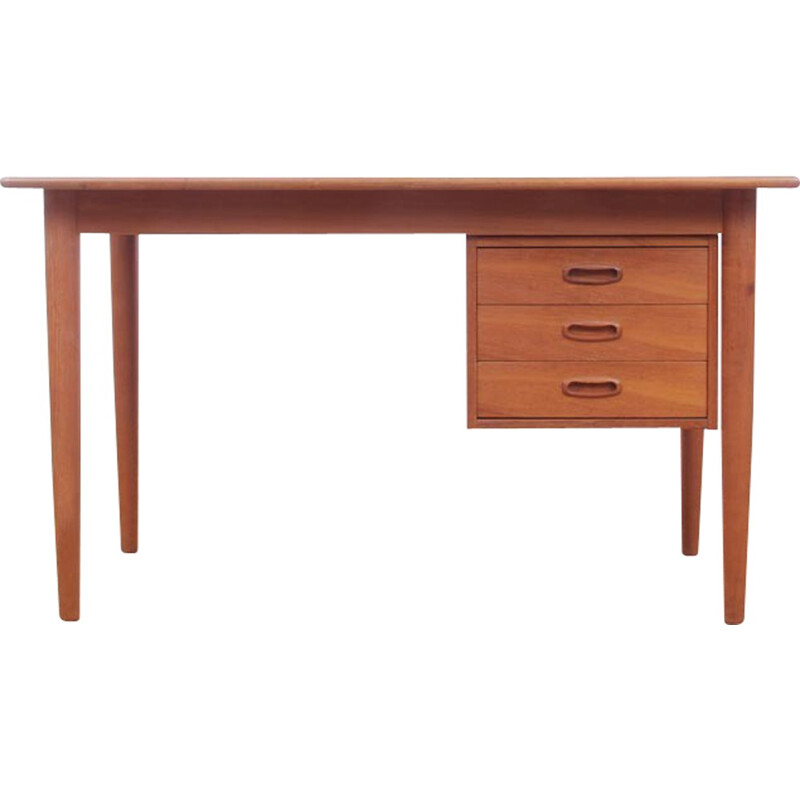 Vintage scandinavian desk in teak - 1960s