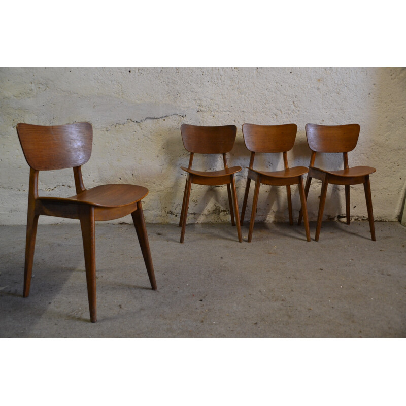 Dining room set by Roger Landault from Boutier edition - 1950s