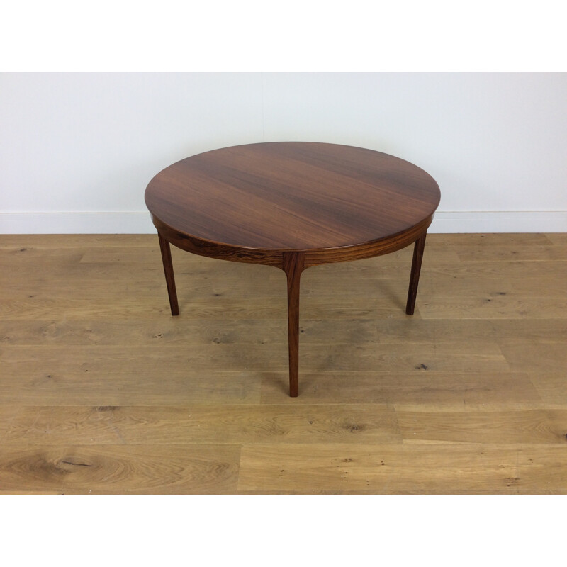 Table vintage en palissande par Ole Wanscher - 1960