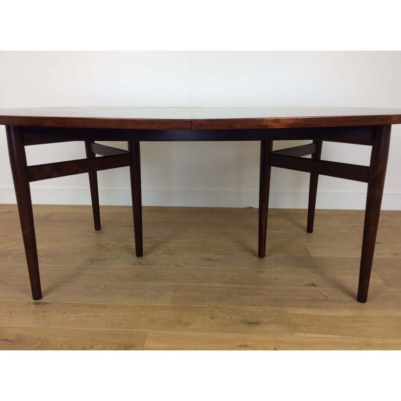 Rosewood extendable dinning table by Arne Vodder for Sibast - 1960s