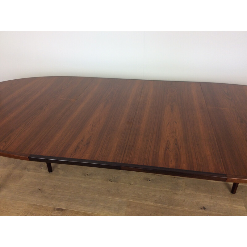 Rosewood extendable dinning table by Arne Vodder for Sibast - 1960s