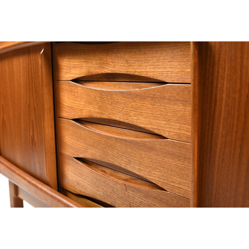 Danish vintage Teak Sideboard by H. P. Hansen - 1960s