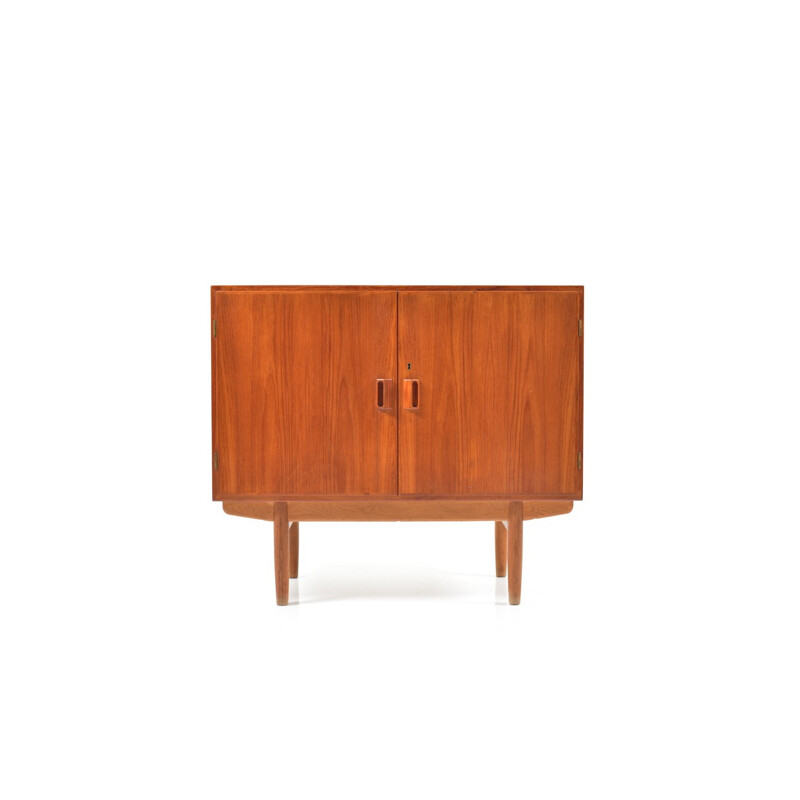 Børge Mogensen Teak and Oak Sideboard for Søborg Møbelfabrik - 1950s