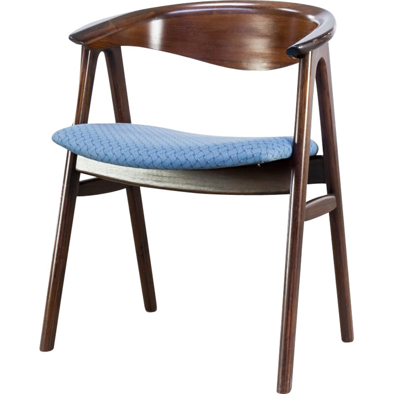 Shaped chair by Erik Kirkegaard for Høng Stolefabrik - 1950s