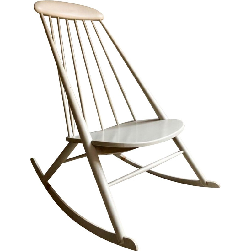 Vintage scandinavian rocking chair - 1950s