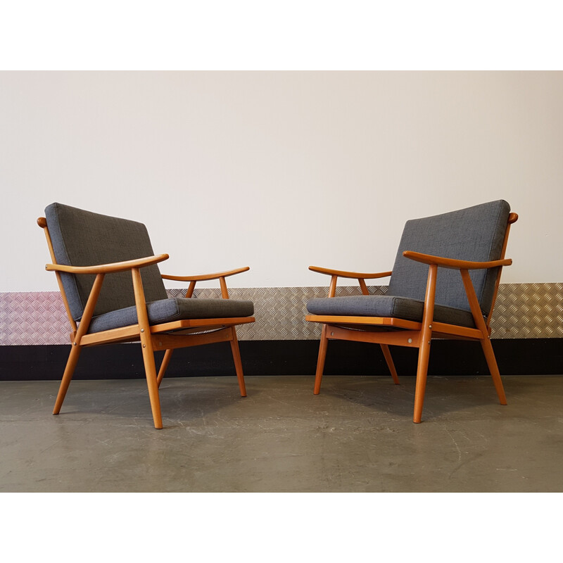 Vintage Czech Armchairs by Thonet - 1960s