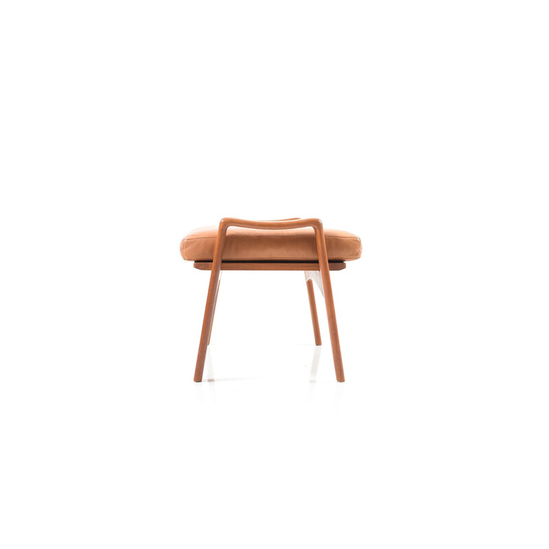 Mid Century danish Teak footstool by Arne Wahl Iversen for Komfort - 1960s