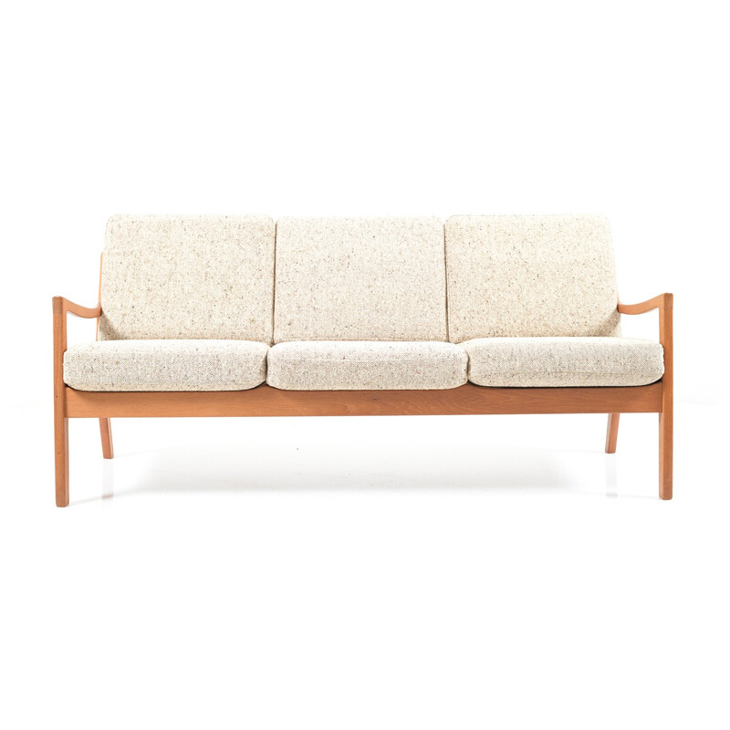 Senator 3-seater vintage sofa in Teak by Ole Wanscher - 1960s