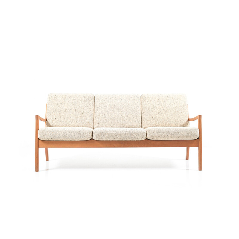 Senator 3-seater vintage sofa in Teak by Ole Wanscher - 1960s