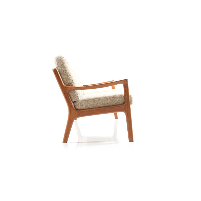 Senator 3-seater vintage sofa in Teak by Ole Wanscher - 1960s