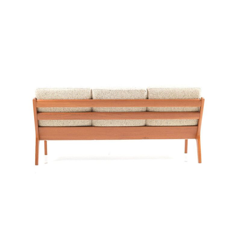 Senator 3-seater vintage sofa in Teak by Ole Wanscher - 1960s