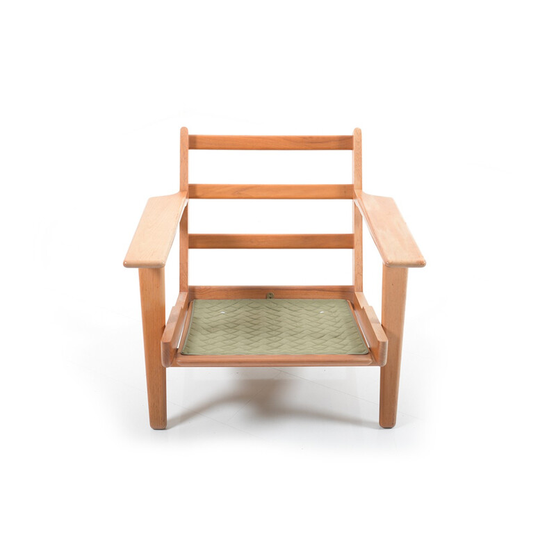 GE-290 Easychair in Teak by Hans J.Wegner - 1960s