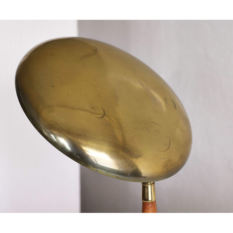 Angelo Lelii brass table lamp - 1960s