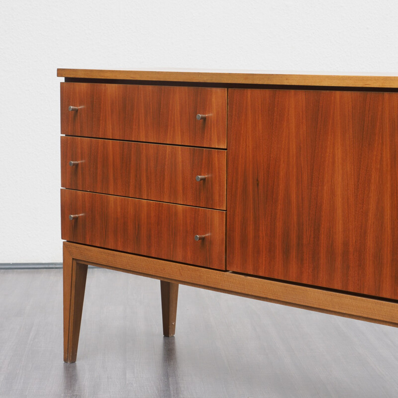 Restored vintage sideboard in walnut - 1960s