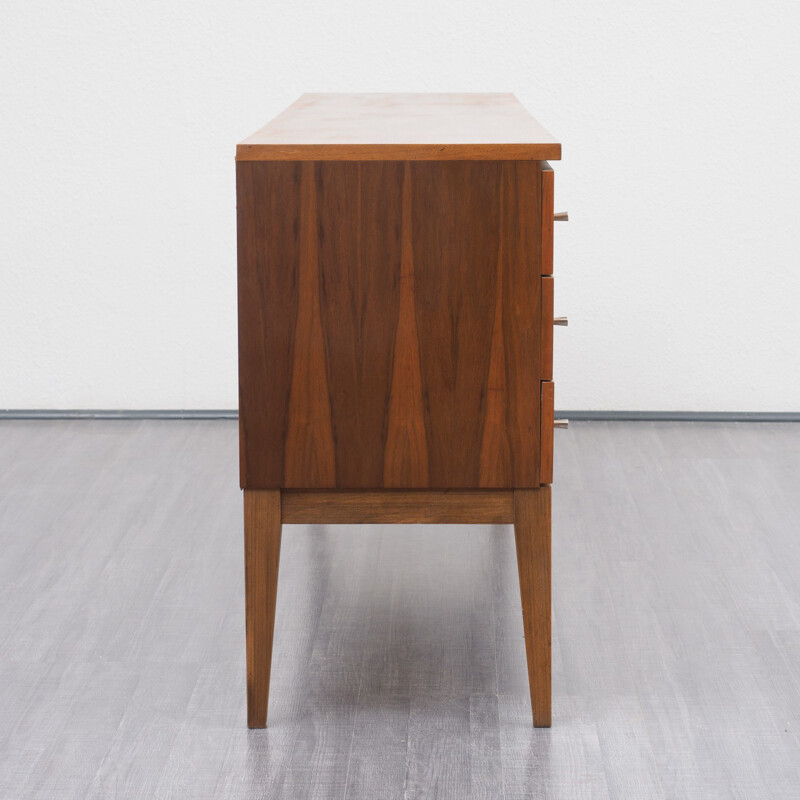 Restored vintage sideboard in walnut - 1960s