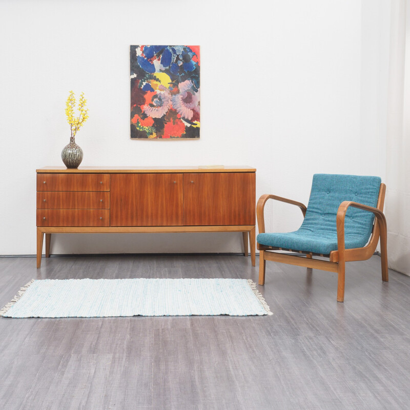 Restored vintage sideboard in walnut - 1960s