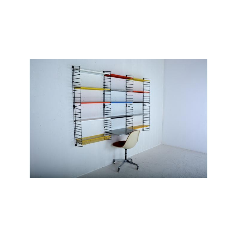 Modular shelves Secretary TOMADO by Dekker - 1950