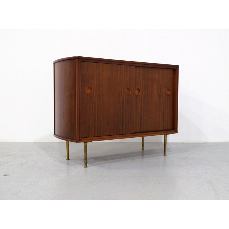 Small Walnut Cabinet by William Watting for Frishto - 1960s