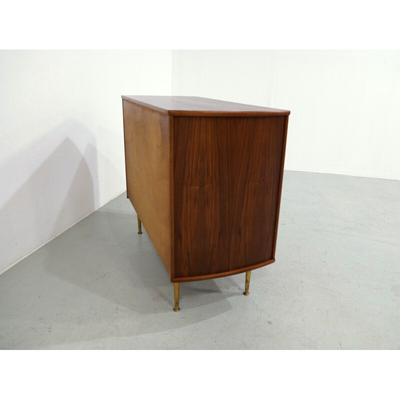 Small Walnut Cabinet by William Watting for Frishto - 1960s