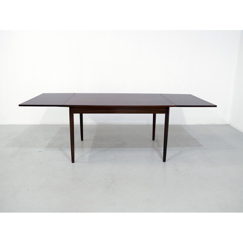 Extendable Danish rosewood dining table by Randers Møbelfabrik - 1960s