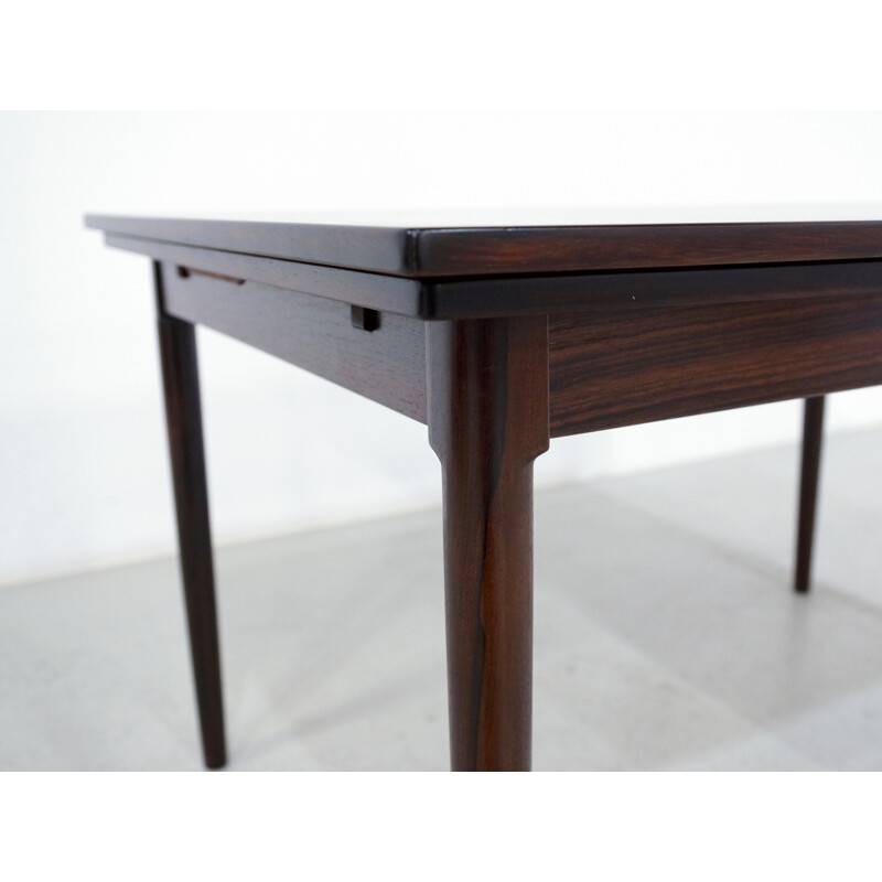 Extendable Danish rosewood dining table by Randers Møbelfabrik - 1960s