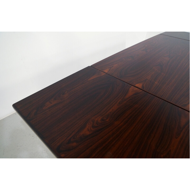 Extendable Danish rosewood dining table by Randers Møbelfabrik - 1960s