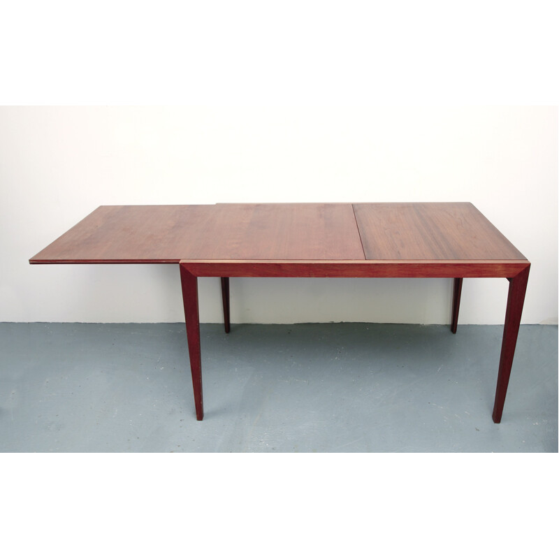 Table à repas extensible en teck - 1960