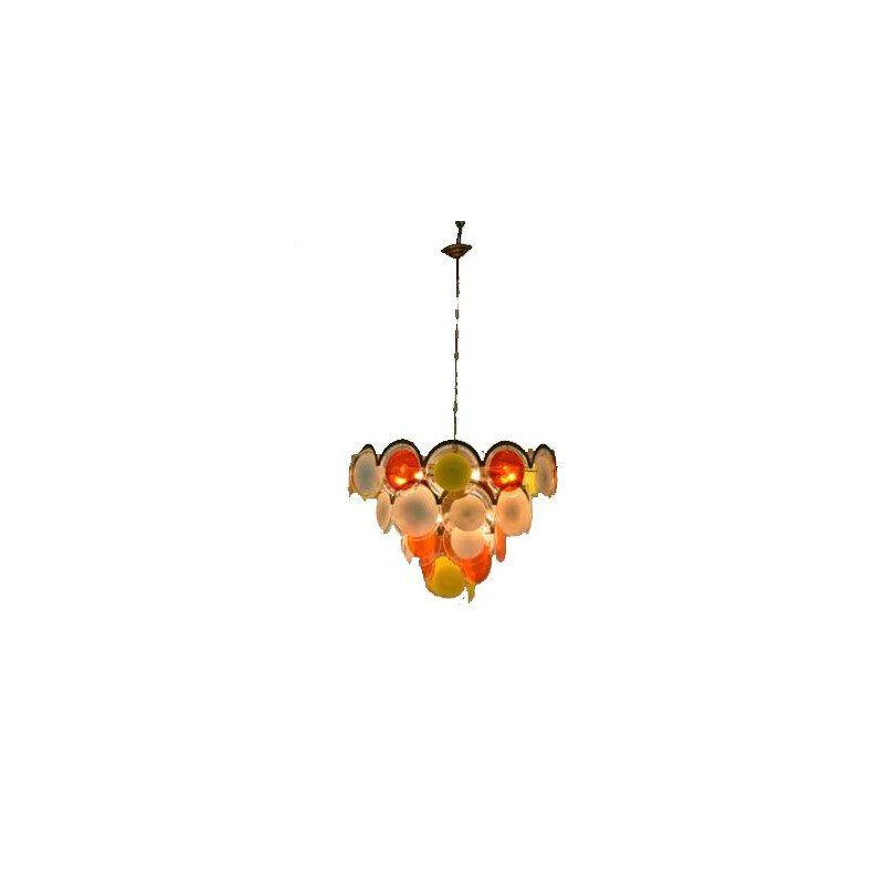 Vintage chandelier for Vistosi - 1980s