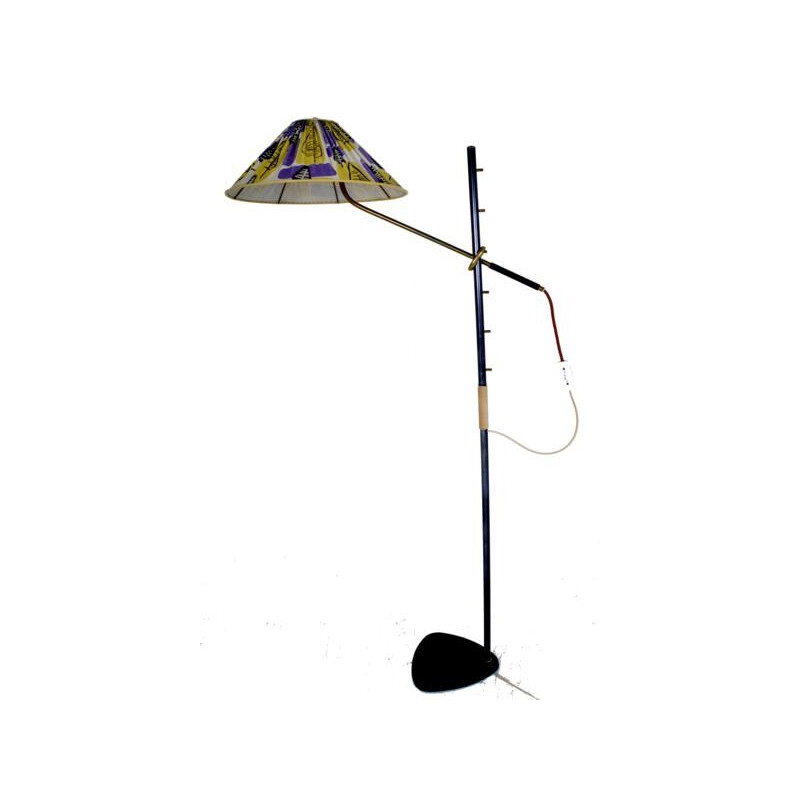 "Pélikan" floor lamp by J.T Kalmar - 1950s