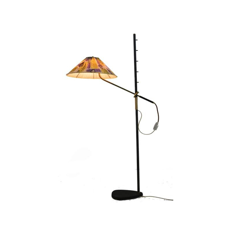 "Pélikan" floor lamp by J.T Kalmar - 1950s