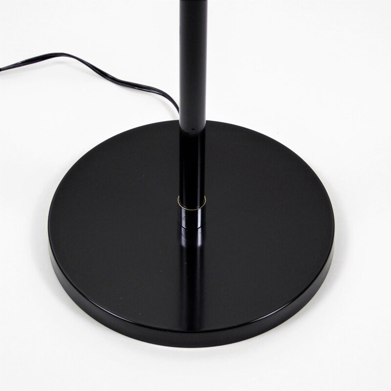 Black floor lamp by Etienne Fermigier for Monix - 1960s