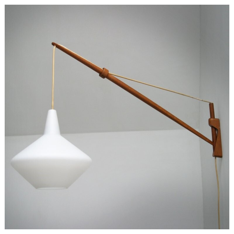 Arc wall lamp by Lisa Johansson Pape for Stockmann-Orno, Finland - 1950s