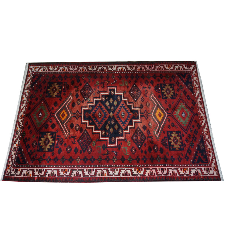 Kurdish carpet pure wool hand knotted 245 x 165 - 1975