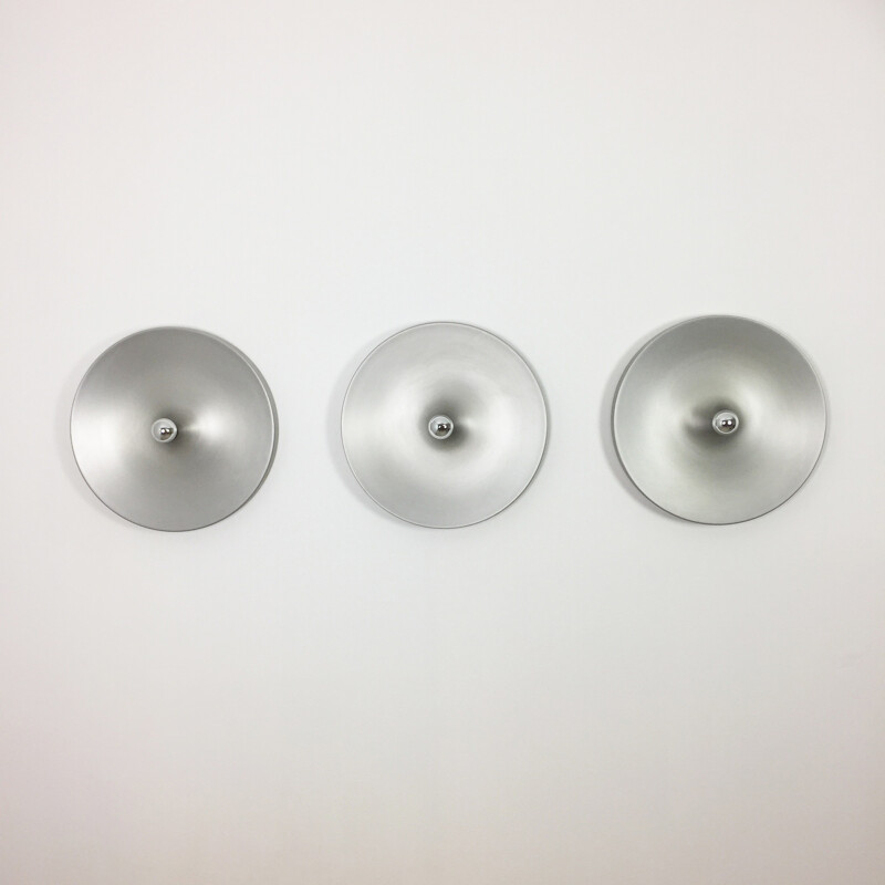 Set of 3 staff Sputnik german wall light by STAFF LIGHTS - 1970s