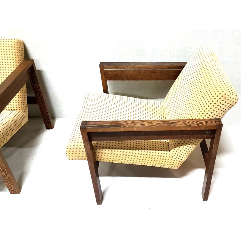 Set of 2 SZ25 chairs by Hein Stolle for t Spectrum - 1959