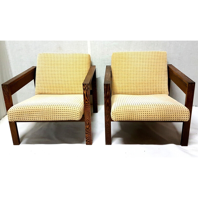 Set of 2 SZ25 chairs by Hein Stolle for t Spectrum - 1959