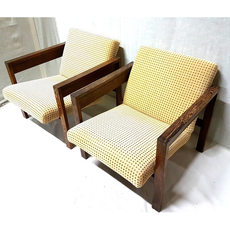 Set of 2 SZ25 chairs by Hein Stolle for t Spectrum - 1959