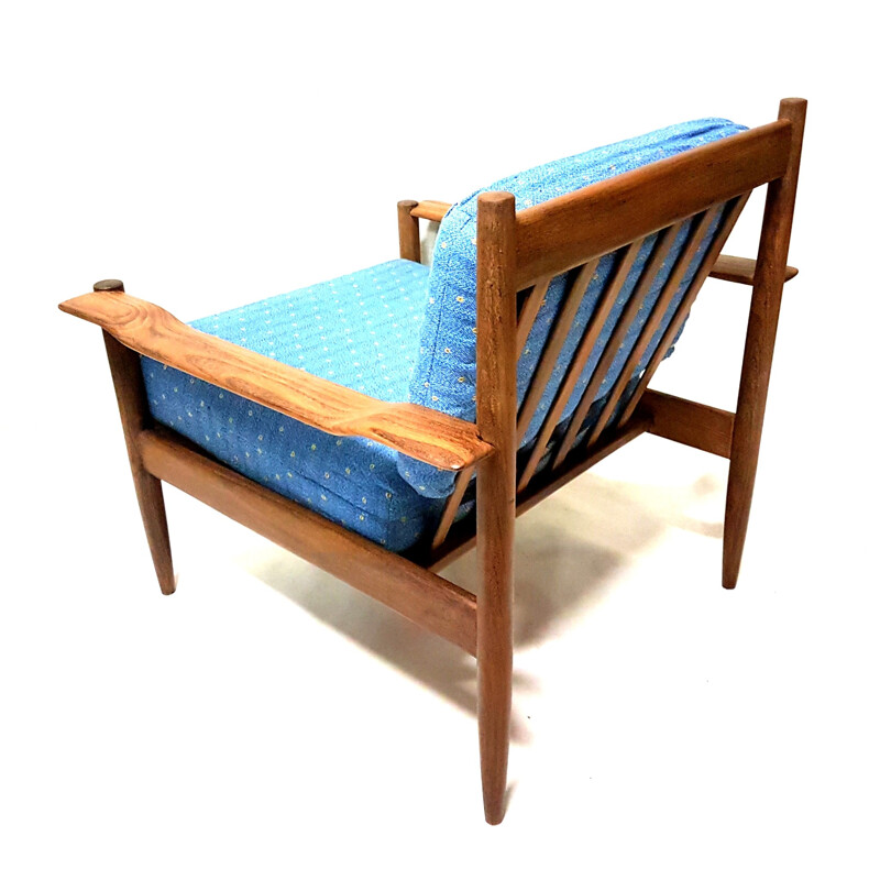 Danish modern teak arm chair - 1960s