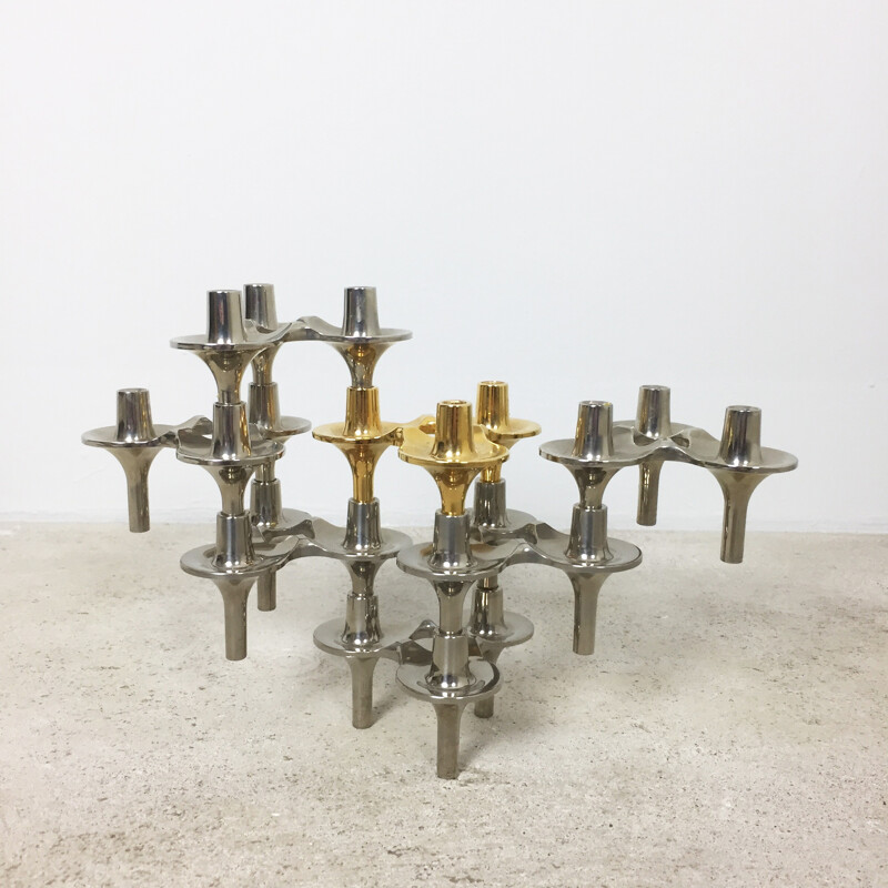 "Orion" Candleholder by Caesar Stoffi for BMF Nagel - 1970s