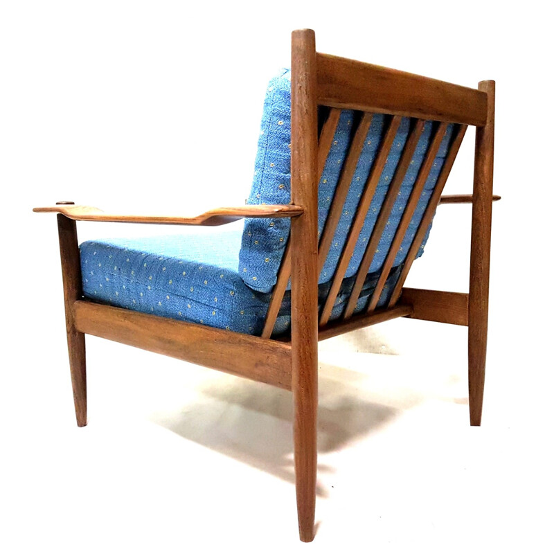 Danish modern teak arm chair - 1960s